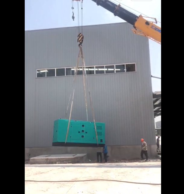 洛陽市工業(yè)園內(nèi)某大型物流園250KW玉柴靜音箱型發(fā)電機(jī)組安裝調(diào)試驗(yàn)收交付成功